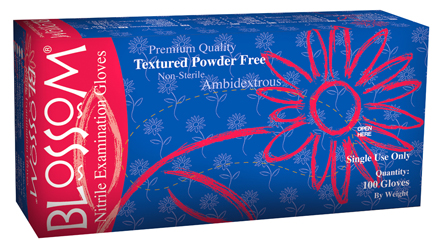 Blossom Powder Free Lite Nitrile-Dark Blue 2 cases - Click Image to Close